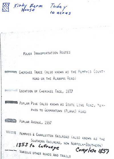 Historic transportation route